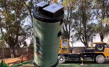 弘泱一體化污水泵站生產(chǎn)廠家